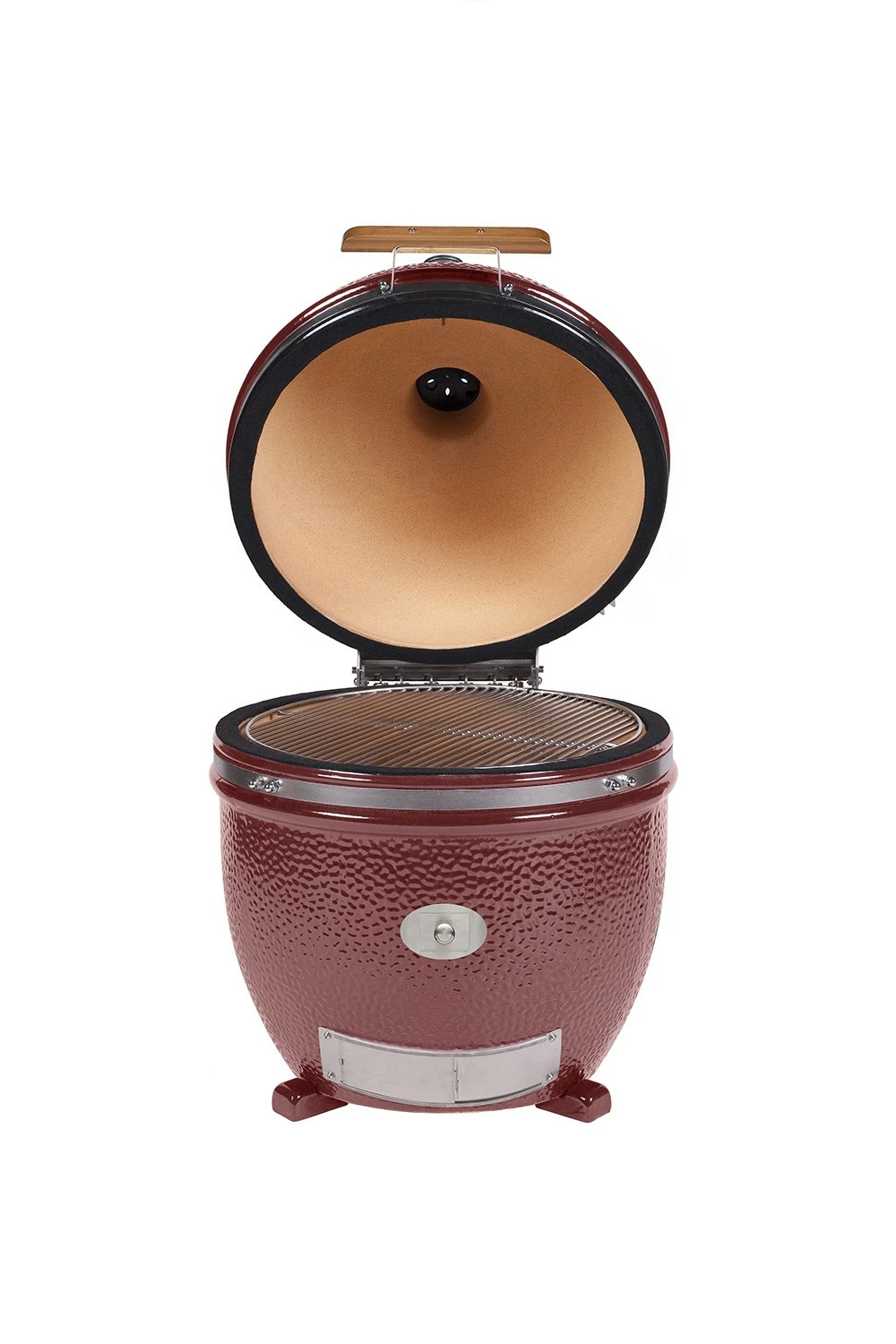 Monolith Grill LeChef Red Ohne Gestell Und Seitentische MG23RNC - Set 1 Monolith Grill LeChef Red Ohne Gestell Und Seitentische MG23RNC - Set