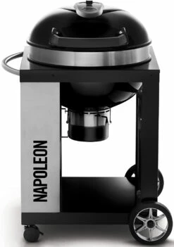 Napoleon Holzkohlegrill Kugelgrill Ø 57cm Im Rollwagen Mit Gussrost Und Deckelscharnier PRO22K-Cart-2