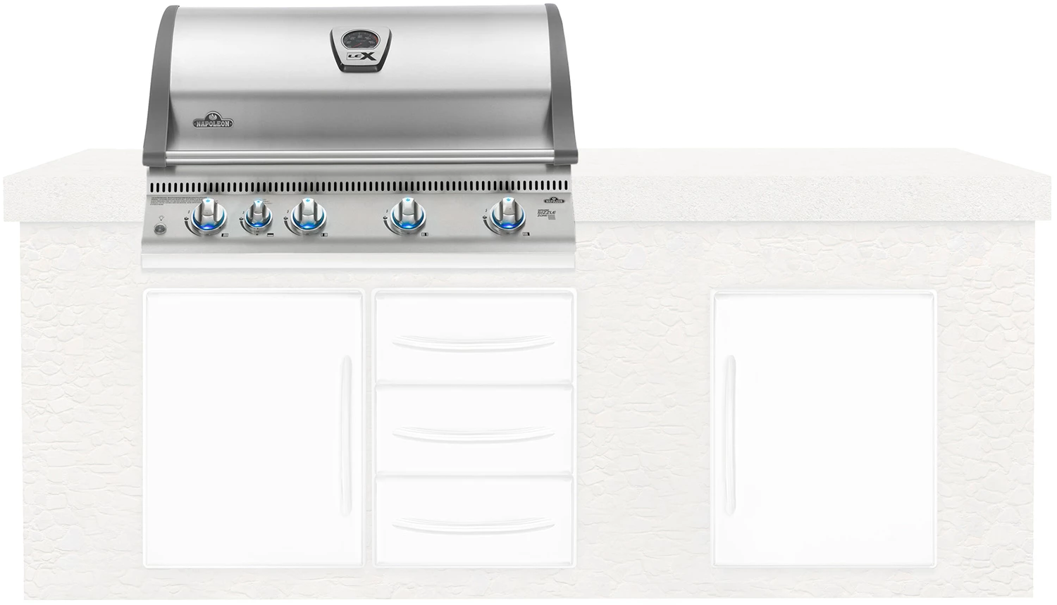 Napoleon LEX 605 Edelstahl Einbaugrill Gas - Modell 2023 2 Napoleon LEX 605 Edelstahl Einbaugrill Gas - Modell 2023 – Bild 2