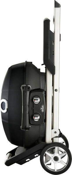 Napoleon TravelQ PRO285 Kompakt Gasgrill Schwarz Mit Klappbarem Wagen - Modell 2023