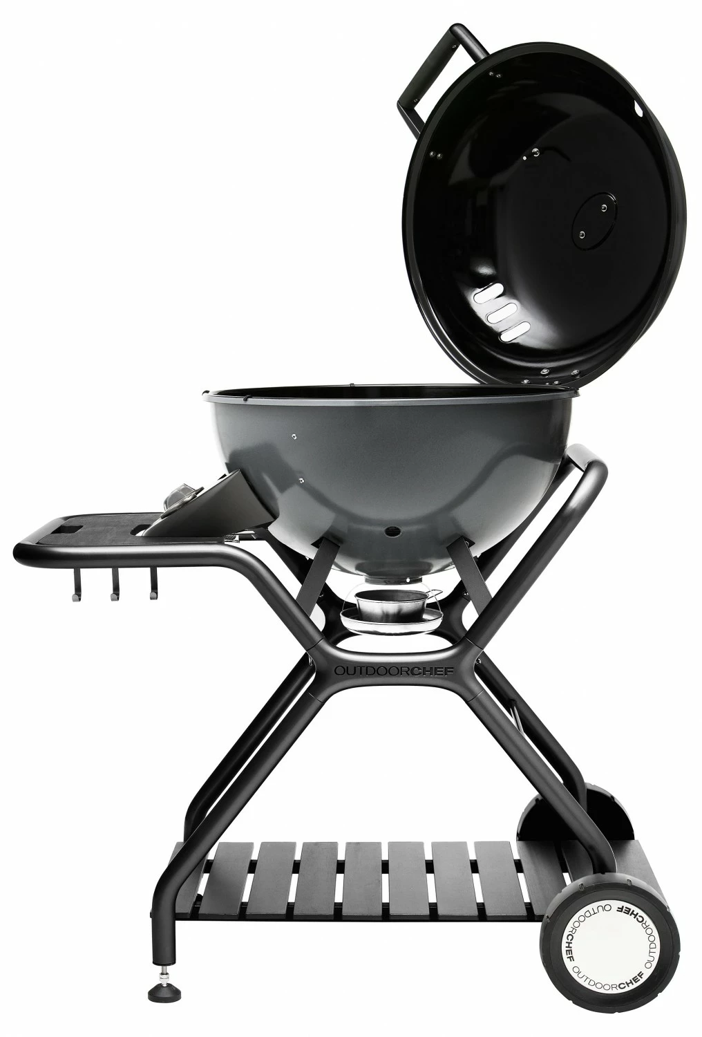 Outdoorchef Gas Kugelgrill Ascona 570 G, Dunkelgrau 3 Outdoorchef Gas Kugelgrill Ascona 570 G, Dunkelgrau – Bild 3