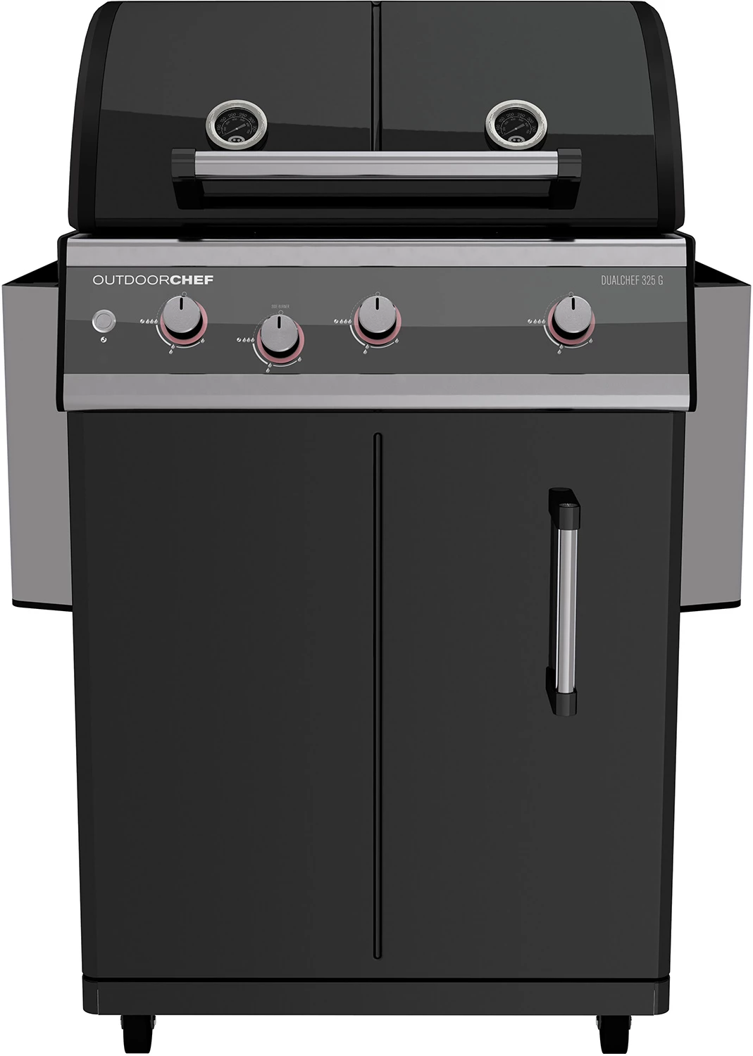 Outdoorchef Dualchef 325 G Gasgrill Mit Seitenkocher + BLAZING ZONE Infrarotbrenner + DGS Gusseisen Grillrost 2 Stk. + DGS Gemüse Grillrost 2 Stk. 3 Outdoorchef Dualchef 325 G Gasgrill Mit Seitenkocher + BLAZING ZONE Infrarotbrenner + DGS Gusseisen Grillrost 2 Stk. + DGS Gemüse Grillrost 2 Stk. – Bild 3