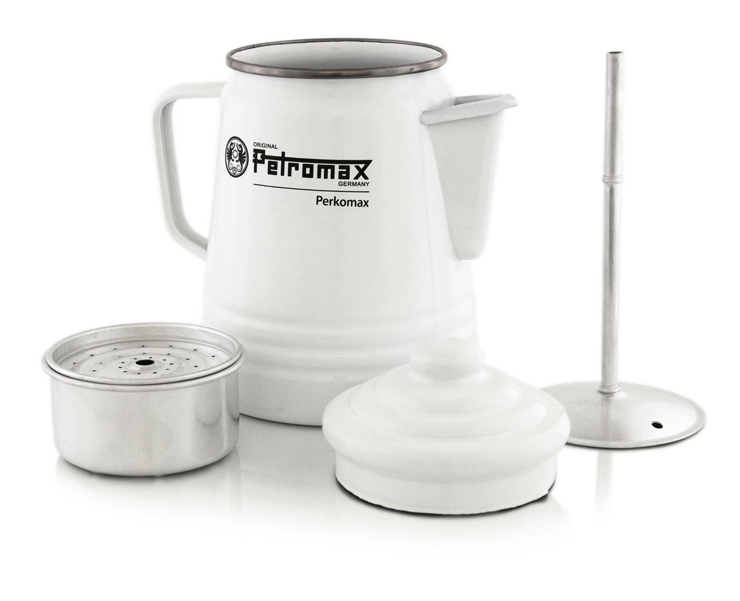 Petromax Tee- Und Kaffee-Perkolator / Weiß Emailliert (1,3 Liter) 2 Petromax Tee- Und Kaffee-Perkolator / Weiß Emailliert (1,3 Liter) – Bild 2