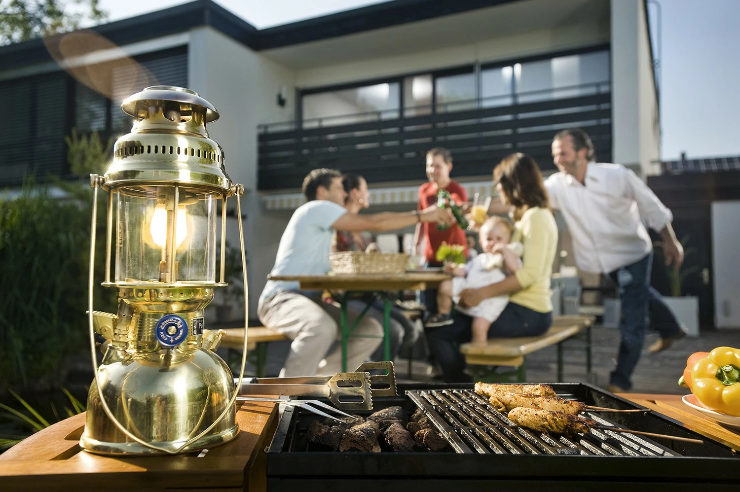 Petromax Petroleumlampe HK500/829 Messing 12 Petromax Petroleumlampe HK500/829 Messing – Bild 12