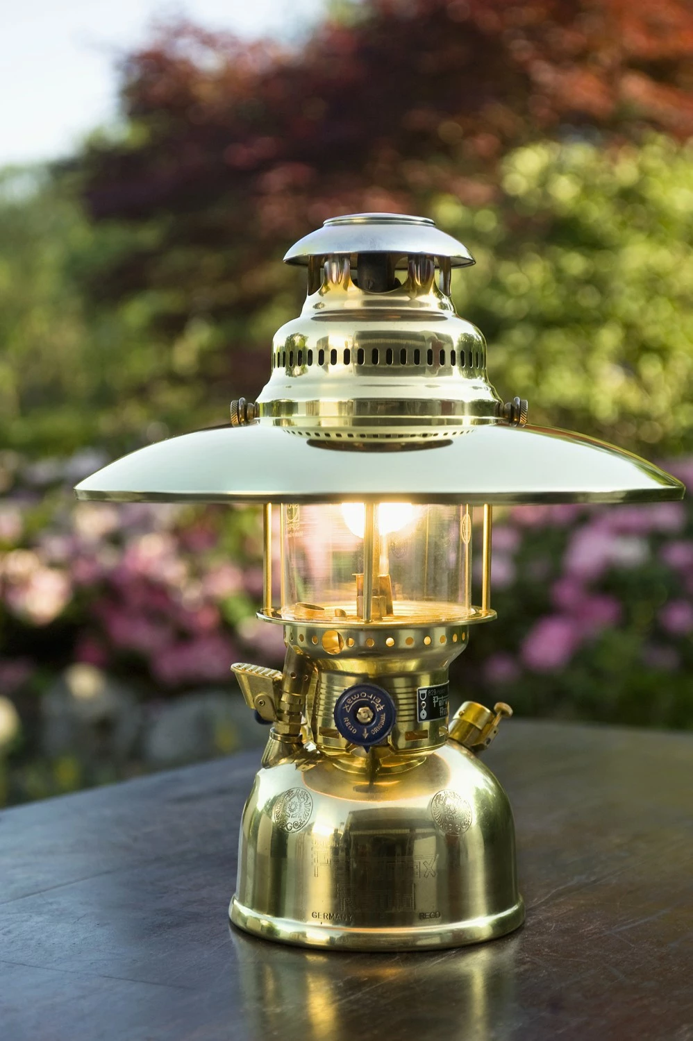 Petromax Petroleumlampe HK500/829 Messing 1 Petromax Petroleumlampe HK500/829 Messing