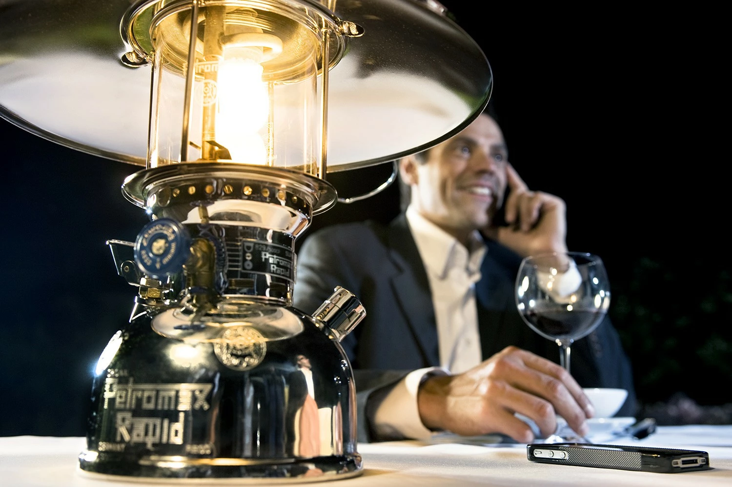 Petromax Petroleumlampe HK500/829 Messing 6 Petromax Petroleumlampe HK500/829 Messing – Bild 6