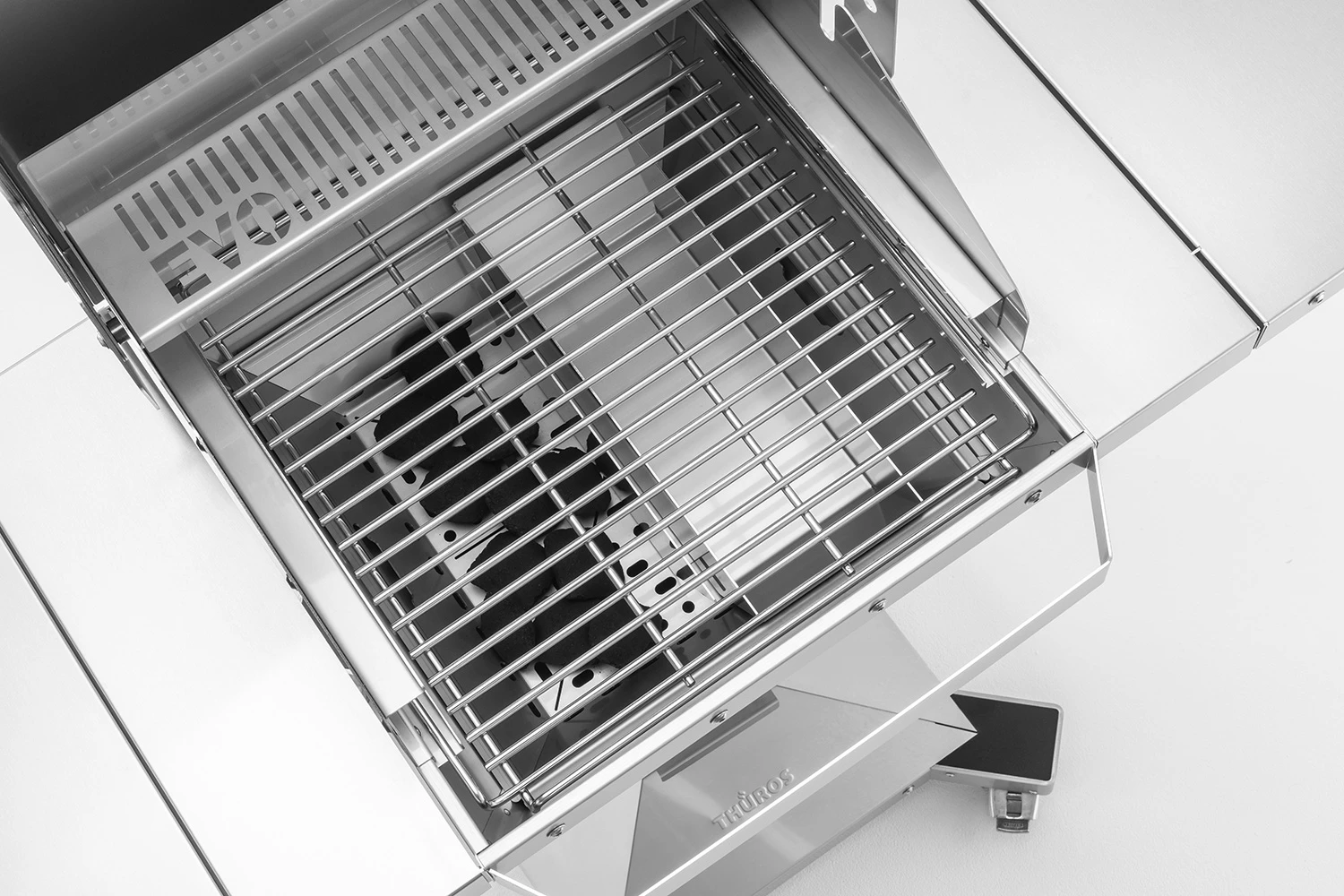Thüros Holzkohlegrill T300 / Holzkohle Grillstation 42x42 Cm 3 Thüros Holzkohlegrill T300 / Holzkohle Grillstation 42x42 Cm – Bild 3