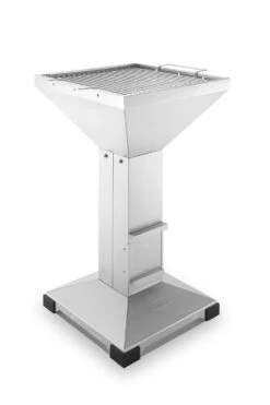 Thüros Holzkohlegrill T3 / Edelstahl Säulengrill 42x42 Cm
